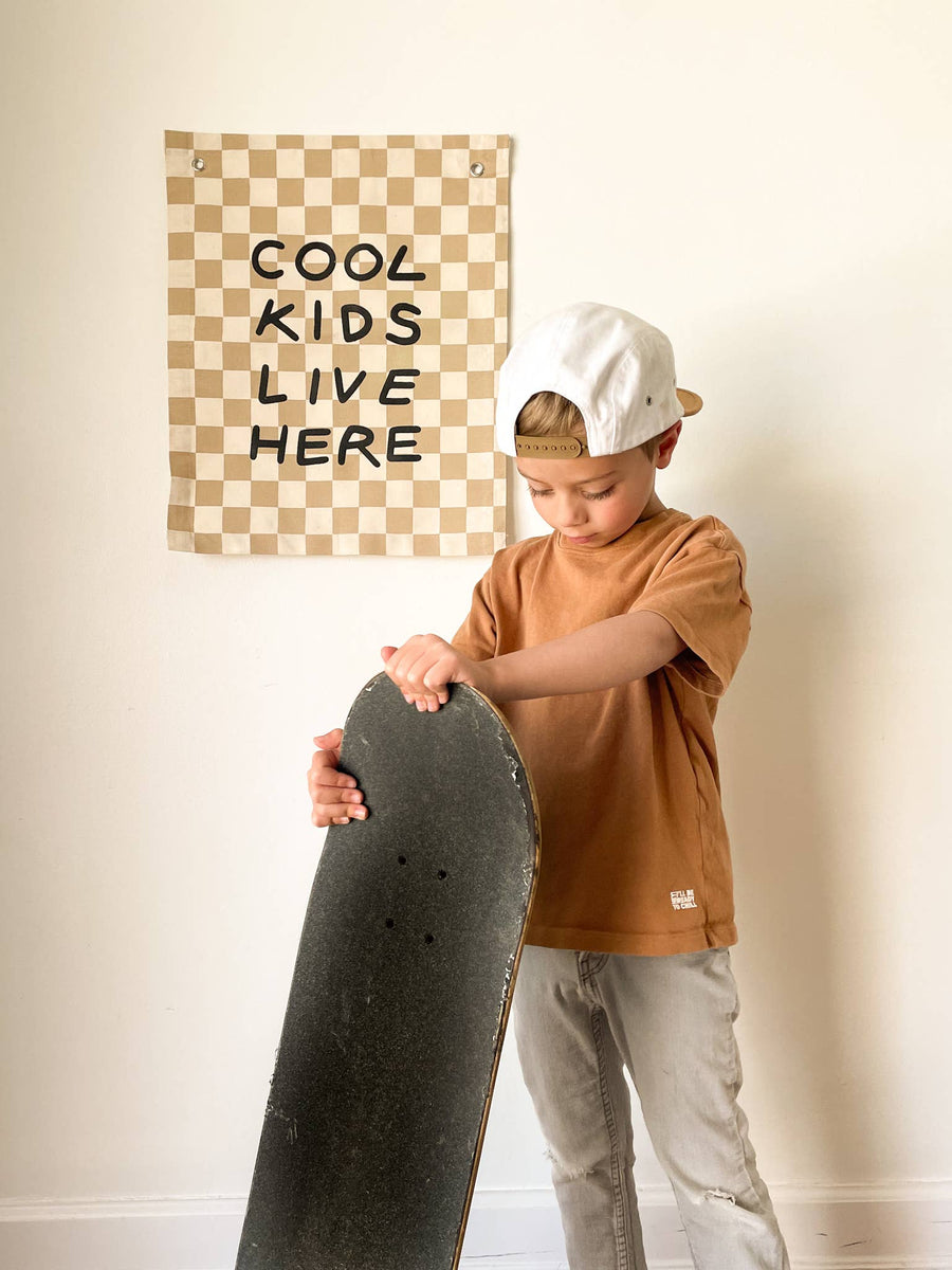 Cool Kids Canvas Banner